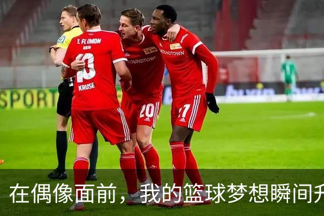 在偶像面前，我的篮球梦想瞬间升华